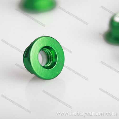 M3M4M5 serrated Flange Aluminum Fasteners For Drone